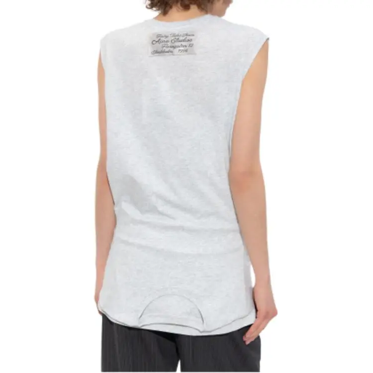 Acne Studios Tie-fastening T-shirt-5