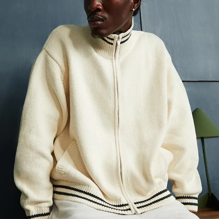 KITH Wyona Full Zip Varsity Sweater-2