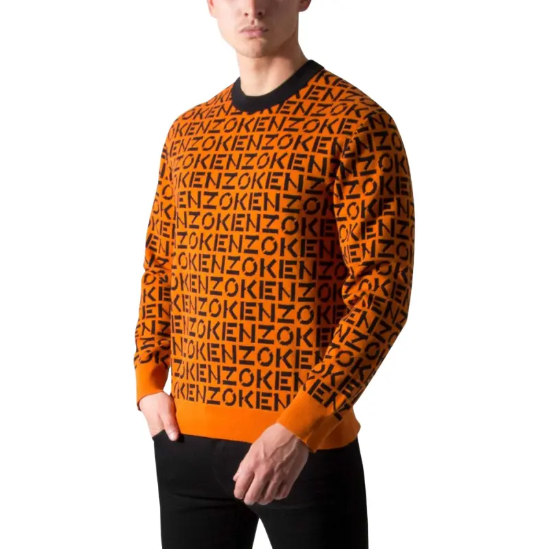 KENZO Sweaters Men Orange-1