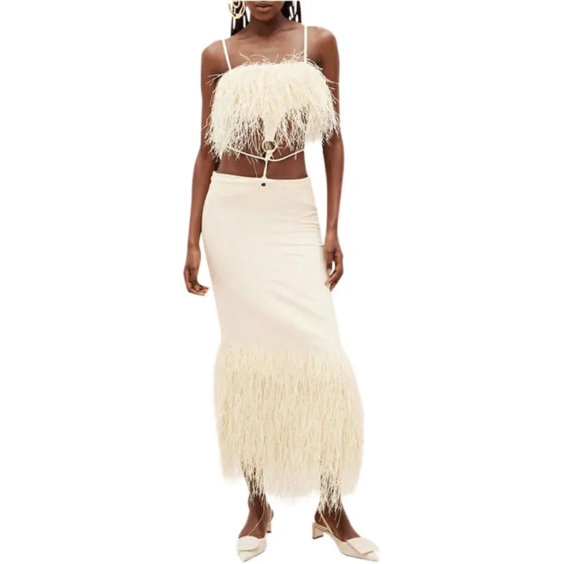 Jacquemus La Robe Raphia Cut Out Open Back Midi Dress-2