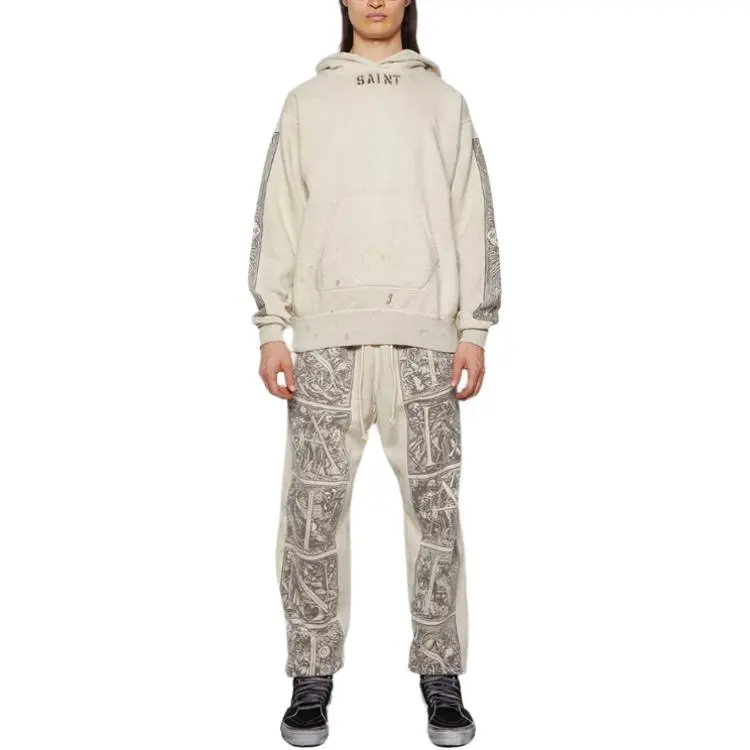 SAINT Mxxxxxx X Denim Tears Mural Hoodie-2