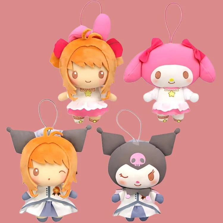 FURYU Kuromi Cardcaptor Sakura, Sanrio Dolls Plush Pendant 15cm Height-3