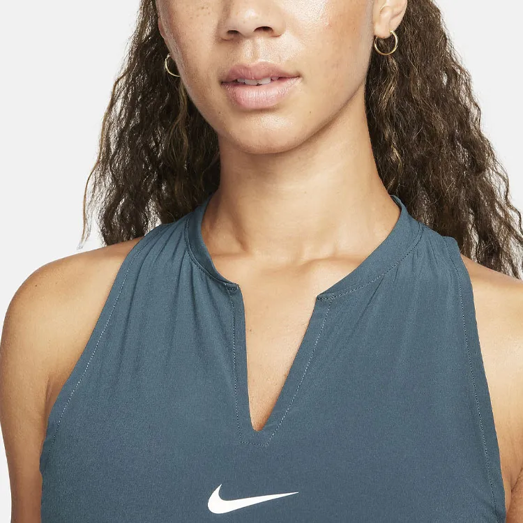 Nike Sleeveless Dresses Women's Forest Green-3