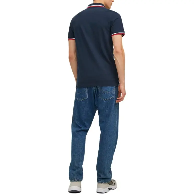 JACK JONES· Polo Shirt Men's Blue-3