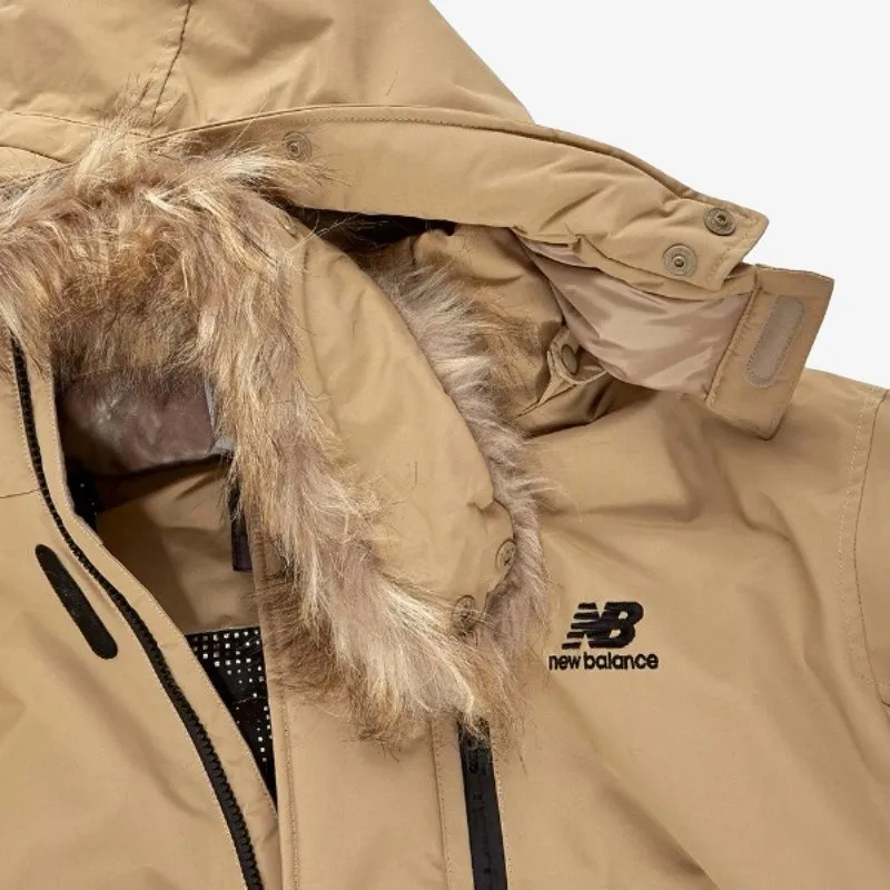 New Balance Jackets Men Light Brown-5