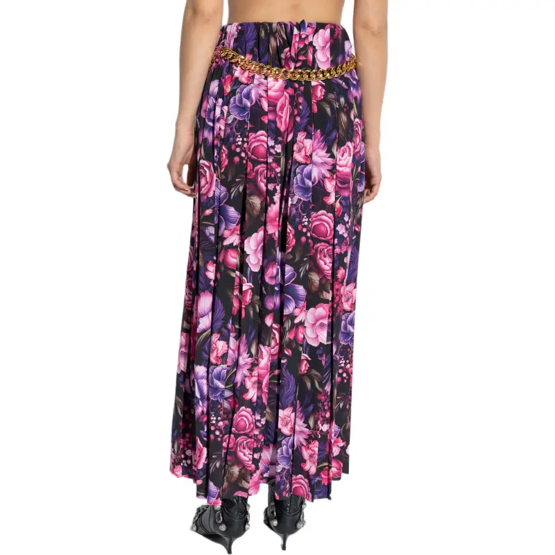 Balenciaga Pleated Maxi Skirt-5