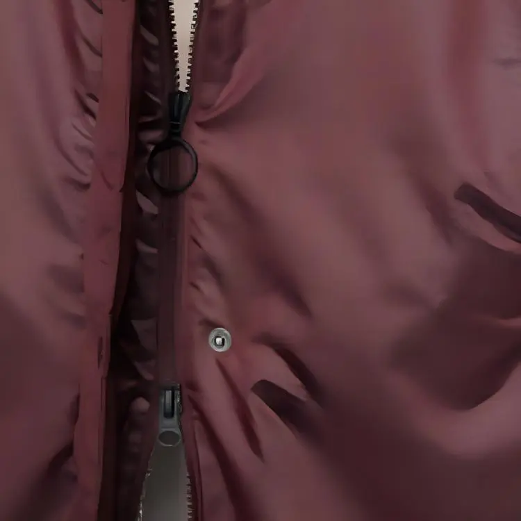 Nike Puffer Jackets Women's Dark Red-3