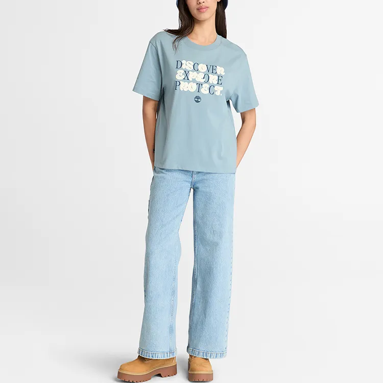 Timberland SS25 Regular T Shirt Women's Castle Color-2