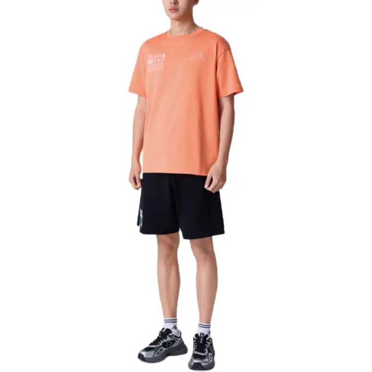 Kappa T-Shirts Men Orange-7602-4