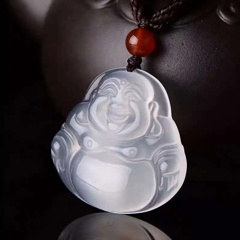 Grace Chalcedony Necklaces Unisex-2