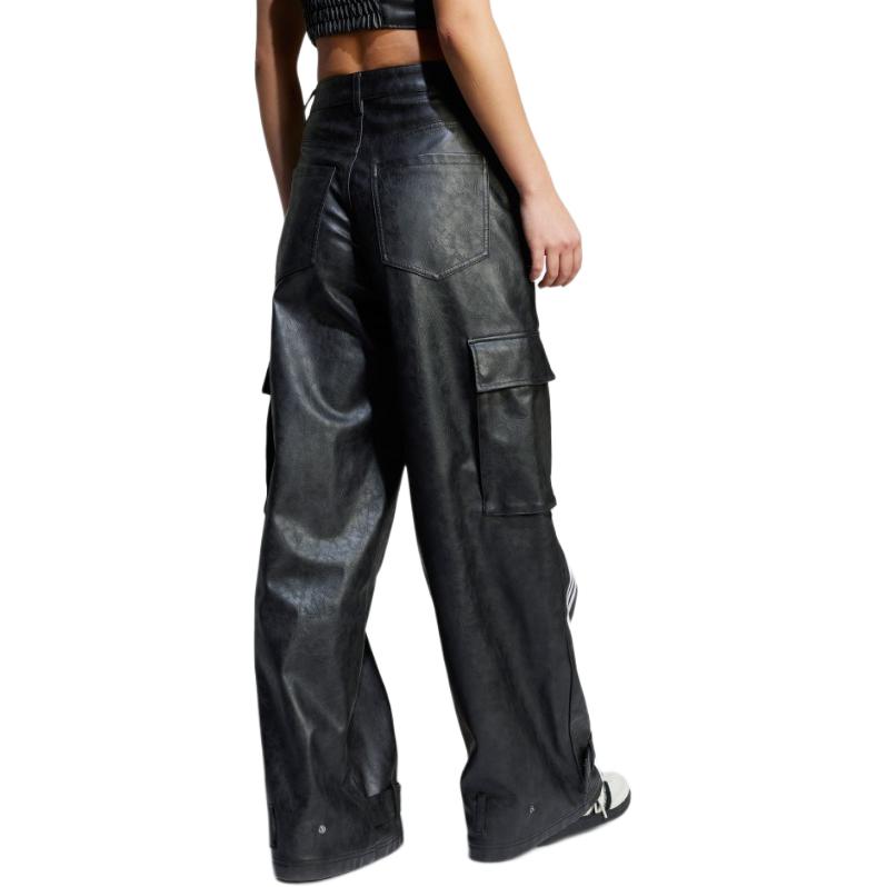 Adidas Originals Cargo Pants Women's Black - POIZON