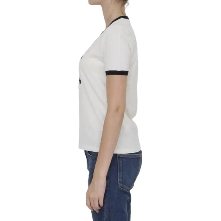 CELINE Triomphe T shirt In Cotton Jersey-5