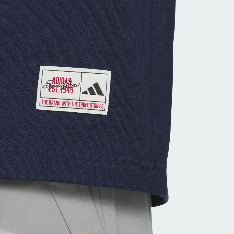 Adidas T Shirts Men Navy-4