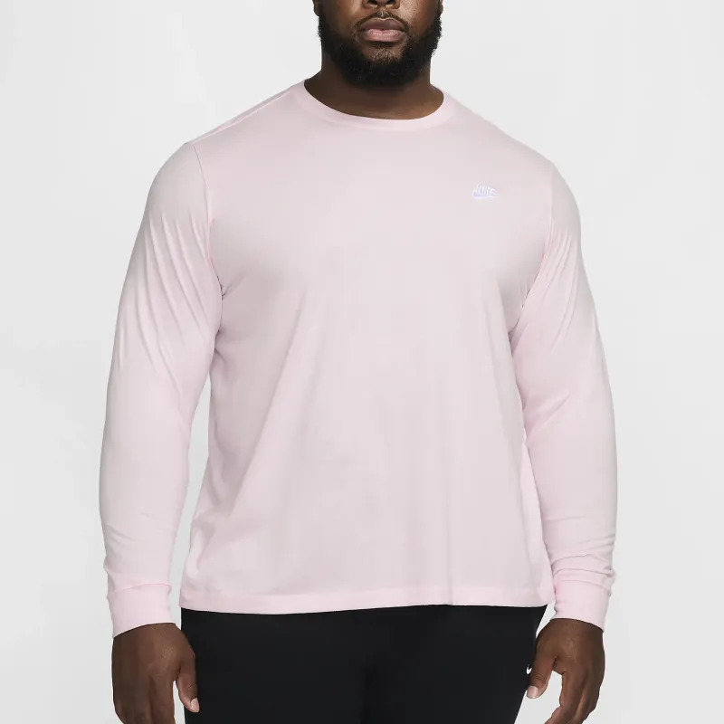 Nike Sportswear Club T-Shirt Men's Pink Foam-3