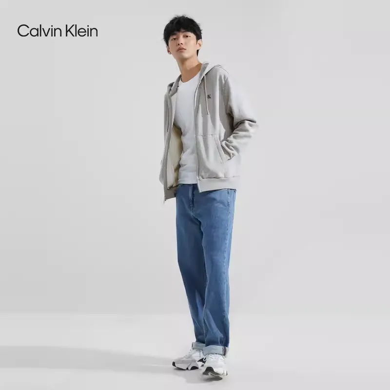CALVIN KLEIN Sweatshirt Men's Coconut Gray-4