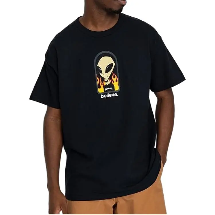 Thrasher T Shirts Unisex Black-1