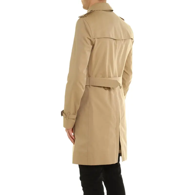 Burberry Trench Coat Men's Khaki-2