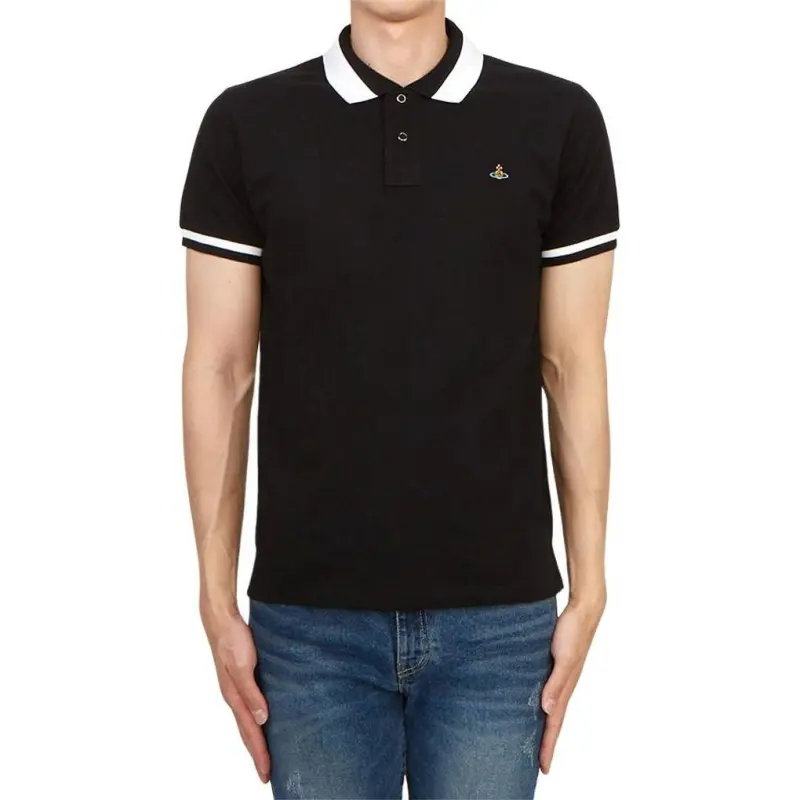 Vivienne Westwood Orb Embroidered Short Sleeved Polo Shirt-2