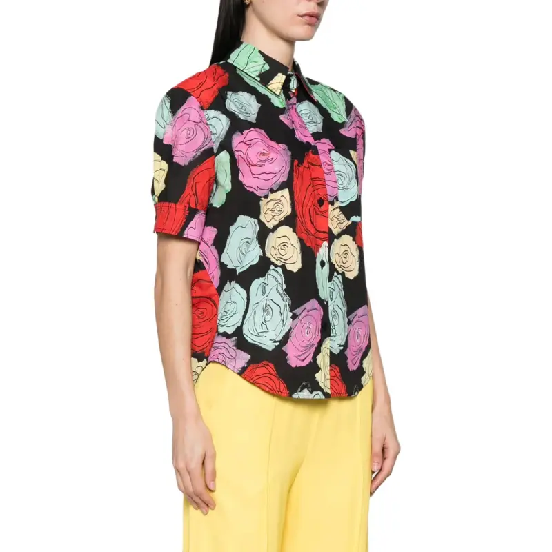 MARNI All Over Rose Printed Shirt-2