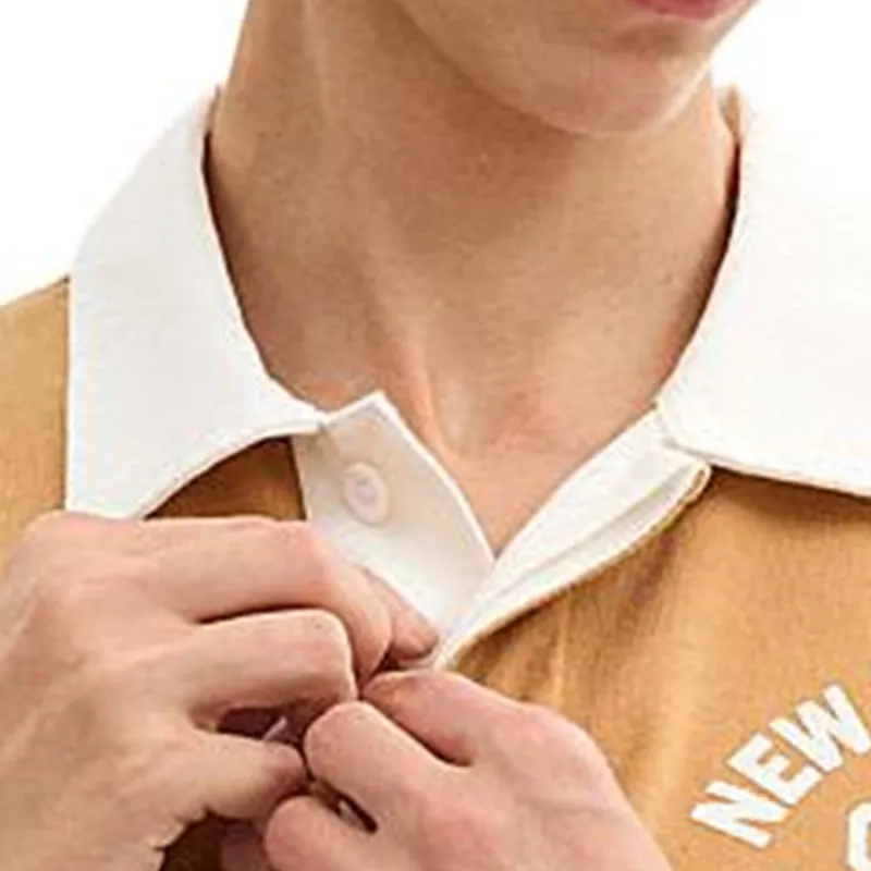 COACH SS24 Polo Shirt Men's Light Brown-9