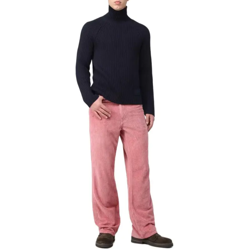 AMIPARIS Paris High Neck Ribbed Jumper-2