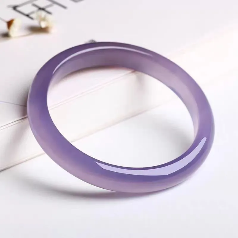 JUNWEN Chalcedony Bangles Women's-2