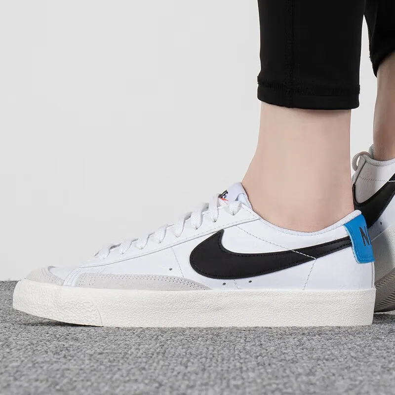 Nike Blazer Low 77 Vintage White Blue Black-3