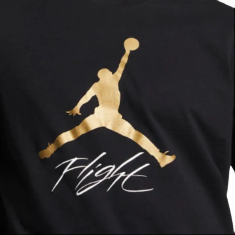 Jordan Flight T Shirts Men Black-5