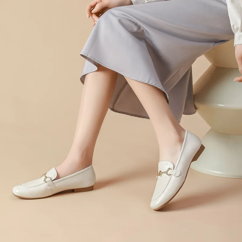 BAFFN Loafers Women's Beige-4