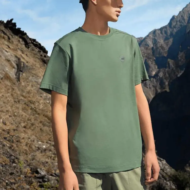 Skechers T Shirt Men's Umber Green-3