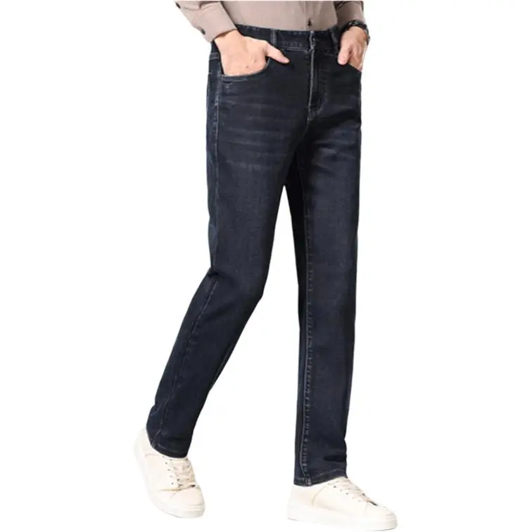 Red bean Jeans Men Dark Blue-2