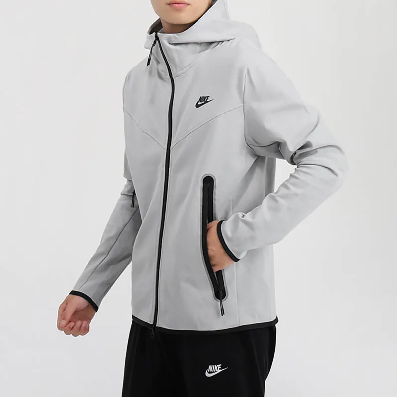 Nike Jackets Men Silver-2