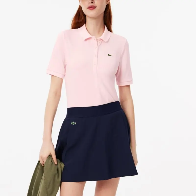LACOSTE Fluid Piqué Polo Top-1