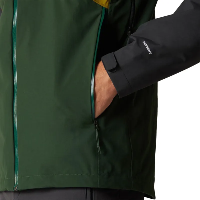 THE NORTH FACE Dryvent Jacket Men's Pine Needle/Sulfur Moss/Asphalt Gray-3