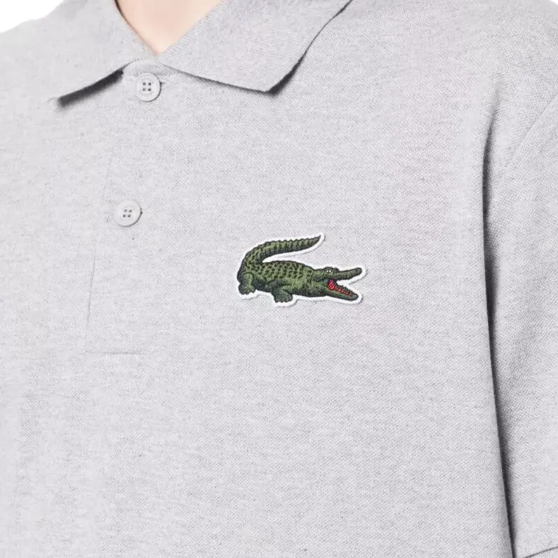 LACOSTE Polo Shirts Unisex Gray-3