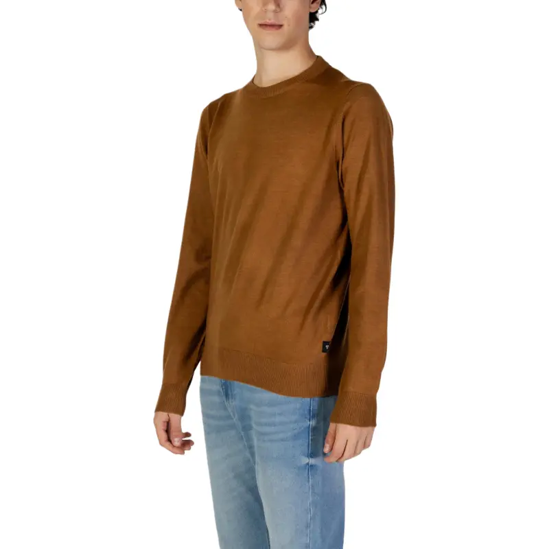 GAS Sweaters Men Brown-3