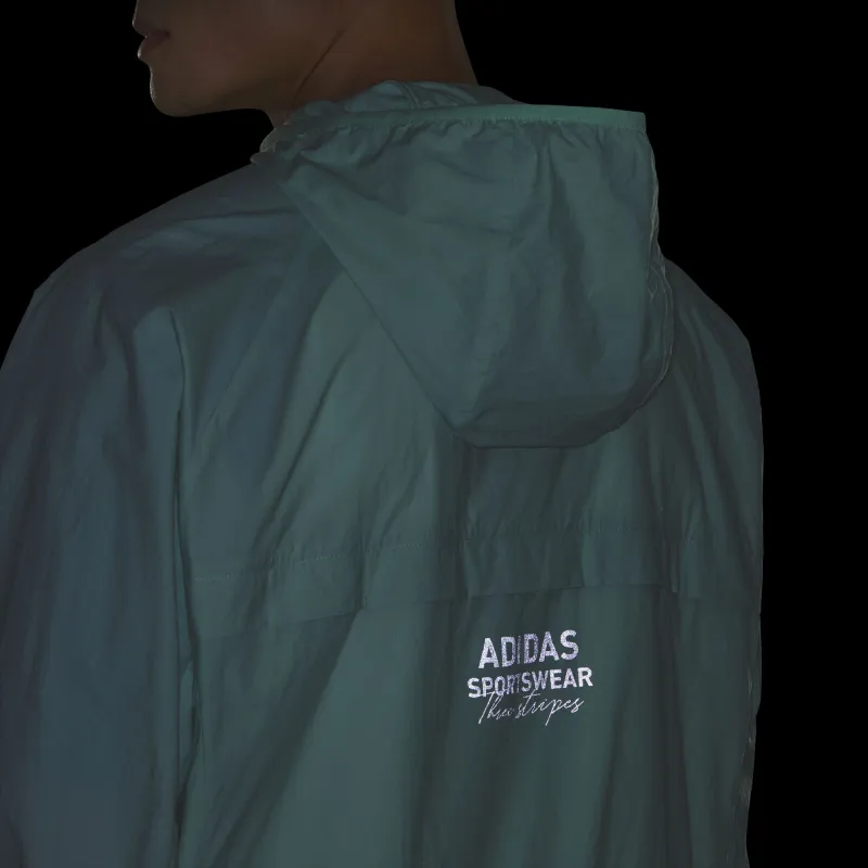 Adidas Jacket Unisex Linen Green-4