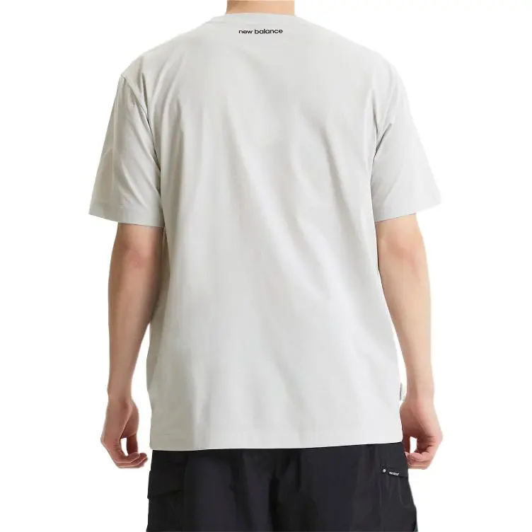New Balance T Shirt Men's Light Gray-1