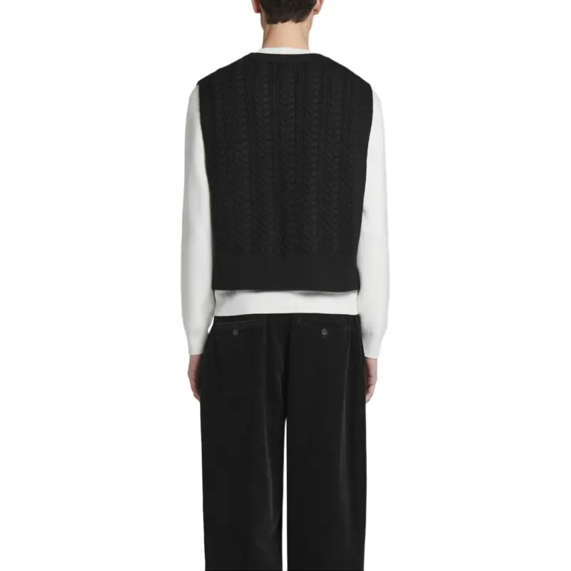 COS Tank Tops Men Black-4