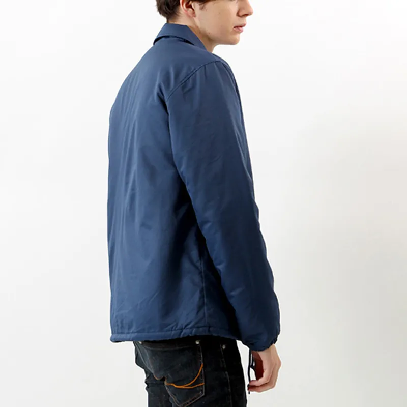 Champion FW21 Velvet feel Coat Japan Version Winter Unisex Dark Blue-4