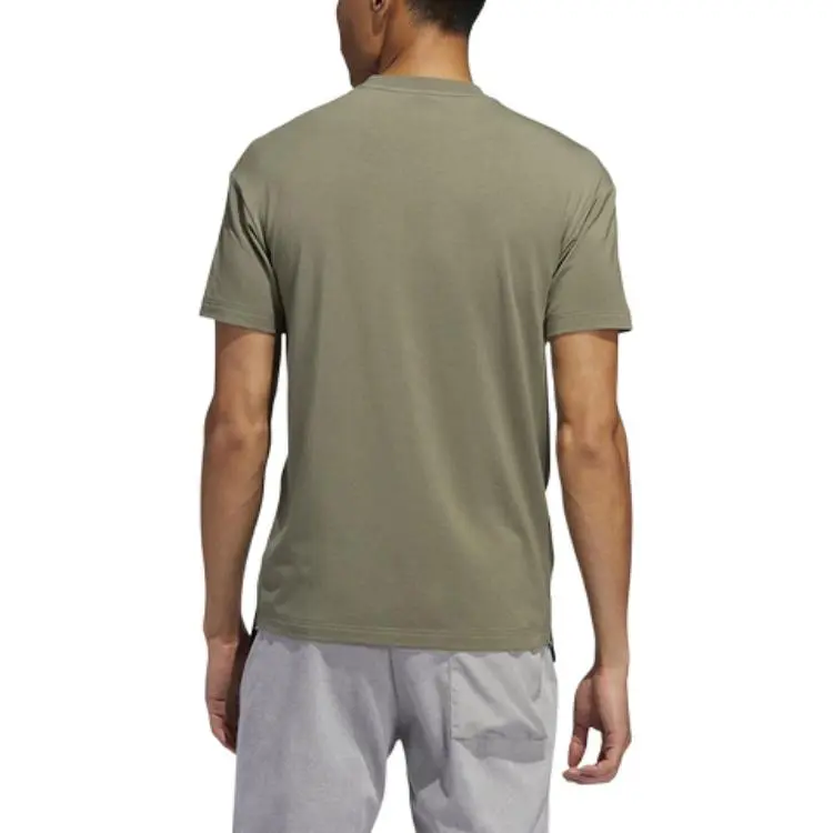 Adidas T Shirt Men's Army Green-3