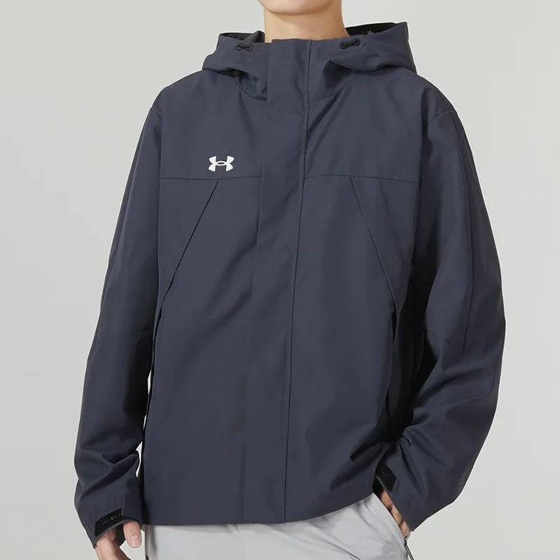 Under Armour Jackets Coats Men's Gray Includes Survival Wristbands-3