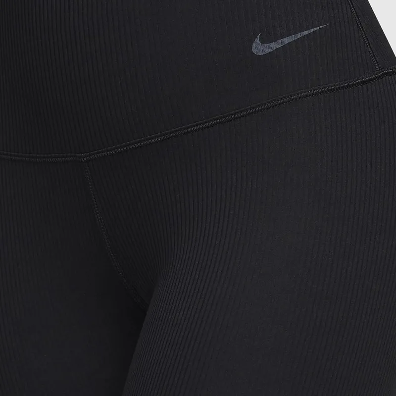Nike Zenvy Rib Women's Gentle Support High Waisted 8' Biker Shorts-3