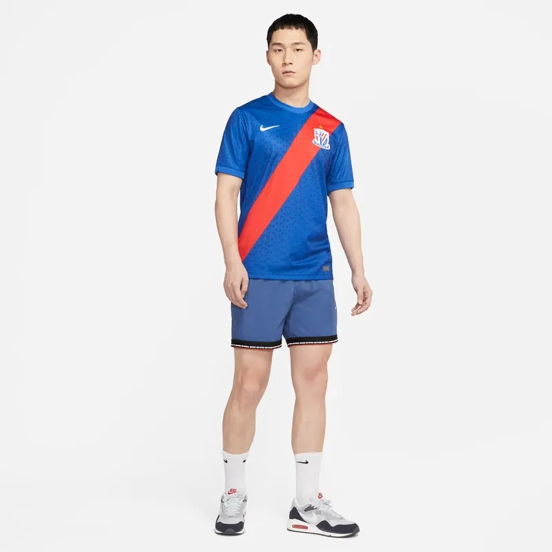 Nike Soccer Jerseys Men's Royal Blue-3