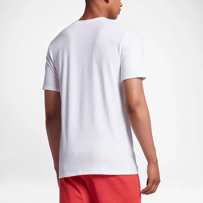 Nike T Shirts Men White 100-2