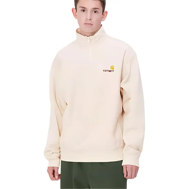 Carhartt WIP Half Zip American Script Sweatshirt-2