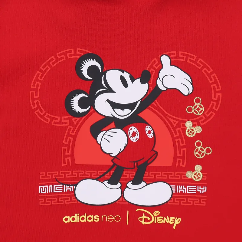 Disney X Adidas Neo Sweatshirts Men Light Scarlet-4