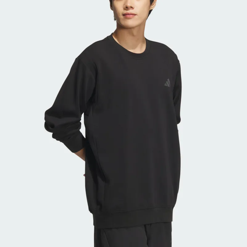 Adidas FW24 M TRANS CREW1 Sweatshirt Men's Black-2
