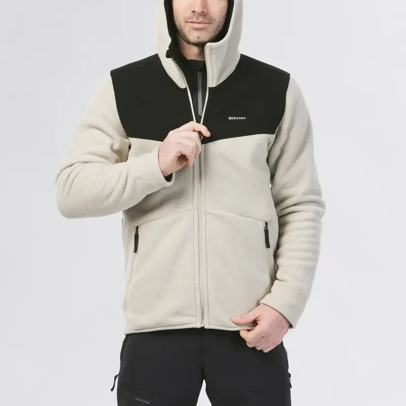 DECATHLON SH100 Jackets Coats Men's Light White Gray-1