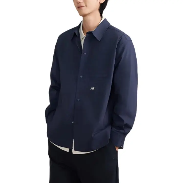 New Balance Shirt Men's Navy Blue-3